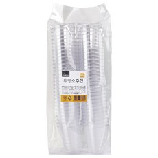 Clean&Life 透明燒酒杯 65ml, 1組, 60個