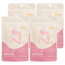 農純鄉 益菌蔓越莓膠囊, 30顆, 15g, 4包