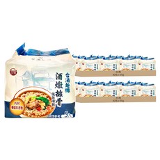 台酒麵攤 酒燉排骨風味湯麵 Set 30, 內附藥膳料理酒, 6袋, 60包