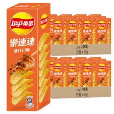 Lay's 樂事 洋芋片 雞汁, 60g, 30盒