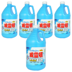 威靈頓 漂白水 4kg 超強效殺菌消毒 居家清潔必備, 5罐