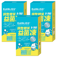 Eat BLISS 益比喜 調整體質益菌凍, 15包, 10g, 3盒