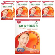 Fe Li 飛力 法碼 黏合傷口貼布 小傷口(3cm以下)適用, 8個裝, 6盒