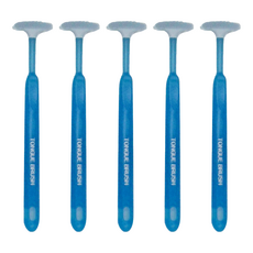 KAI 貝印 舌苔刷 藍色, 11g, 5個