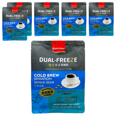 金寶 雙凍冷萃黑咖啡，30入，高科技凍乾技術，即沖即溶, 2g, 6袋