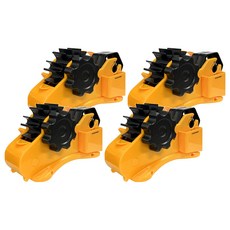 TUCO.B 多功能膠台, 橘子, 4個