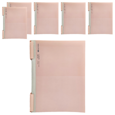 KOKUYO 國譽 ME 文件夾A4 299 x 220 x 8mm, 粉紅沙灘, 6個