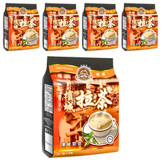 COFFEE TREE 咖啡樹 檳城拉茶風味香滑奶茶三合一 經典原味, 40g, 15包, 5袋