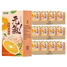 波蜜 元氣香橙果茶, 72瓶, 300ml