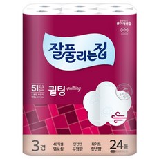 all'swell 加厚款三層捲筒衛生紙 30米長 107毫米寬, 24捲, 1袋