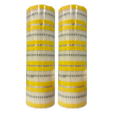 CLEAN 克林 ELItape易利貼 方便貼膠帶5件組 55 x 15mm, 2組, 黃色