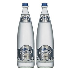 Lajthiza 雷西薩 天然氣泡礦泉水玻璃瓶，pH7.7，低礦物質, 750ml, 2瓶