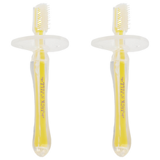 JACK N' JILL 矽膠牙刷 Silicone Toothbrush 6個月以上, 1入, 2支