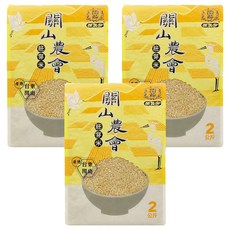 關山農協 番穀米 台東關山產, 2kg, 3包