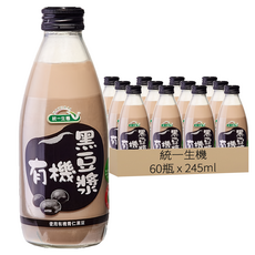 統一生機 黑豆漿, 245ml, 60瓶