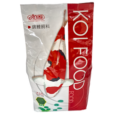 ISTA 伊士達 錦鯉飼料 中粒 成長綠 1kg, 1袋