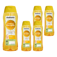 Babaria兒童洋甘菊洗髮露 600ml 嬰幼兒童適用, 5瓶