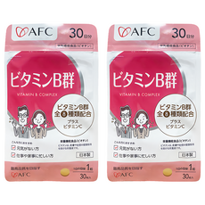 AFC 活力B群 (60顆) - 維生素B群 精神旺盛 增強體力 日本原裝, 2包, 30顆