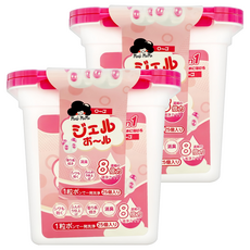 meio mama 梅歐媽媽 香氛洗衣膠囊 玫瑰花香, 25顆, 2盒