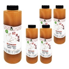 TAIWAN SWEET FARM 台灣好田 綜是享喝100%蘋果綜合果汁, 880ml, 5瓶