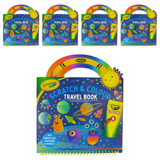 Crayola 藝術旅行書, 款式隨機, 5本