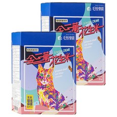 Beast Paradise 毛怪樂園 金三萬KIM30K 花生米破碎砂 2kg 超強凝結力 快速除臭力 貓砂, 藍風鈴, 2盒