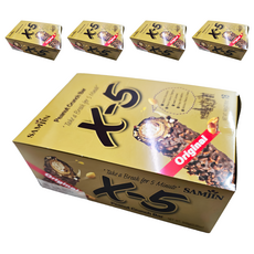 SAMJIN 三進 X-5花生巧克力風味捲心酥, 648g, 5盒
