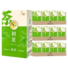 波蜜 靠茶 初茗綠茶 茶韻豐富 清新回甘, 250ml, 72瓶