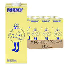 MINOR FIGURES 小人物 每日燕麥奶 1L, 6瓶
