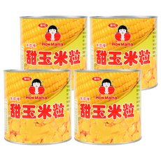 東和食品 How Mama 非基改玉米粒, 4個, 340g