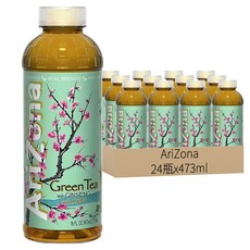 AriZona 綠茶 含人參和蜂蜜 x 24瓶, 473ml