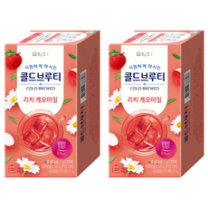 Damtuh 丹特 冷泡茶 荔枝洋甘菊, 1g, 20包, 2盒