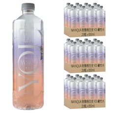 NAYAQUA 耐雅格生技 YOI 鹼性水 pH8.5 軟礦泉水, 850ml, 60瓶