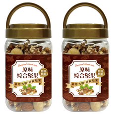 臻御行 原味綜合堅果 低溫烘焙 無添加 多種堅果一次滿足, 320g, 2罐