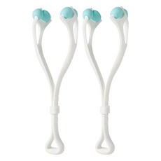 DAHOC 臉部按摩滾輪, 顏色隨機, 2個