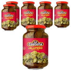 La Costena 切片辣椒, 440g, 6個