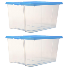 KEYWAY 聯府 常用收納盒 CR-814 顏色隨機 14L (塑膠收納箱/整理箱/置物箱), 2個