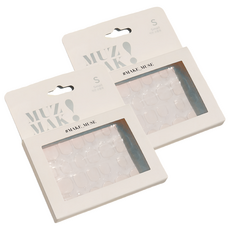 Musemark 大容量補充黏性膠帶 S 20入, 2個, 透明