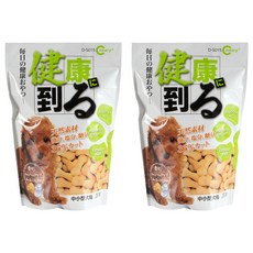 Canary 健康到【牛奶高鈣骨型】消臭餅 2入 狗狗潔牙骨 寵物零食, 起司牛奶味, 200g