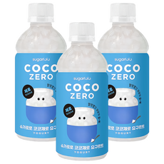 sugarlolo 椰果飲料 優格風味, 3瓶, 340ml