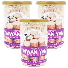 BabyBest 貝比斯特 台灣淮山麵條, 無鹽寶寶麵 200g, 9個月以上寶寶適用, 3罐