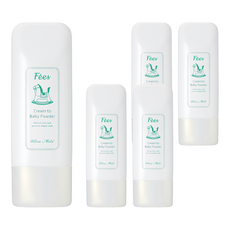 Fees BEBE 法緻 嬰兒爽身乳霜, 70ml, 5條