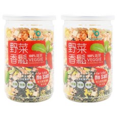 BabyBest 貝比斯特 寶寶香鬆, 兒童營養蔬菜風味, 100%蔬菜, 無鹽, 45g, 2罐