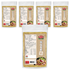 馬玉山 熟白芝麻粒, 5個, 500g