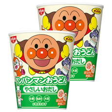 NISSIN 日清 麵包超人烏龍麵 清湯風味 32g, 2入