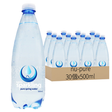 nu-pure 氣泡水, 500ml, 30個