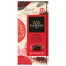 Vanini Products 70%醇黑巧克力 意大利原裝進口 經典醇黑, 100g, 1片