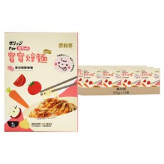 農純鄉 寶寶番茄豬豬燴麵 10個月以上 4包, 600g, 16盒