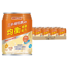 SENTOSA 三多 補体康HN均衡營養配方 240ml*24罐/箱 優質乳清蛋白 無糖 低鈉 支鏈胺基酸BCAA