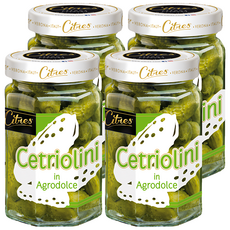 Citres Cetriolini 醃製小黃瓜, Agrodolce 義大利風味, 290g, 4罐